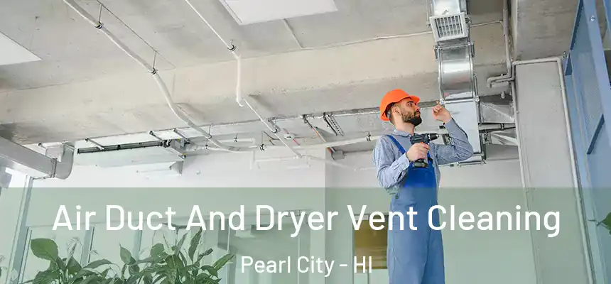  Air Duct And Dryer Vent Cleaning Pearl City - HI