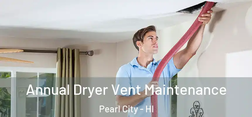  Annual Dryer Vent Maintenance Pearl City - HI
