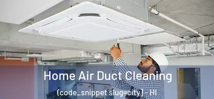  Home Air Duct Cleaning (code_snippet slug=city] - HI